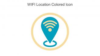 WIFI Location Colored Icon In Powerpoint Pptx Png And Editable Eps Format