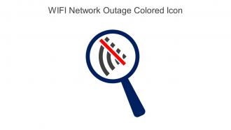 WIFI Network Outage Colored Icon In Powerpoint Pptx Png And Editable Eps Format