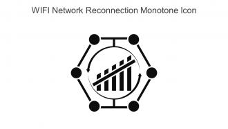 WIFI Network Reconnection Monotone Icon In Powerpoint Pptx Png And Editable Eps Format