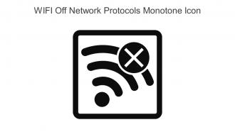WIFI Off Network Protocols Monotone Icon In Powerpoint Pptx Png And Editable Eps Format