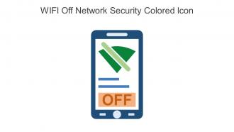 WIFI Off Network Security Colored Icon In Powerpoint Pptx Png And Editable Eps Format