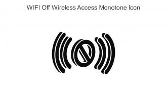 WIFI Off Wireless Access Monotone Icon In Powerpoint Pptx Png And Editable Eps Format