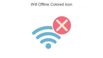 Wifi Offline Colored Icon In Powerpoint Pptx Png And Editable Eps Format