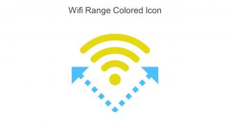 Wifi Range Colored Icon In Powerpoint Pptx Png And Editable Eps Format