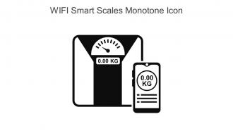 Wifi Smart Scales Monotone Icon In Powerpoint Pptx Png And Editable Eps Format