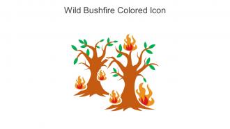 Wild Bushfire Colored Icon In Powerpoint Pptx Png And Editable Eps Format