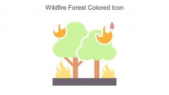 Wildfire Forest Colored Icon In Powerpoint Pptx Png And Editable Eps Format