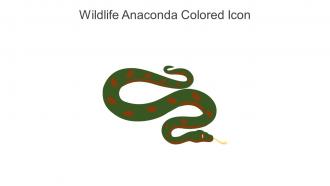 Wildlife Anaconda Colored Icon In Powerpoint Pptx Png And Editable Eps Format