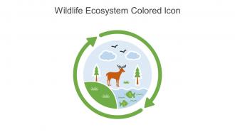 Wildlife Ecosystem Colored Icon In Powerpoint Pptx Png And Editable Eps Format