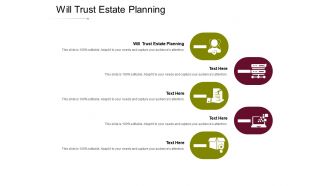 Will trust estate planning ppt powerpoint presentation portfolio example introduction cpb