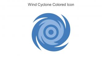 Wind Cyclone Colored Icon In Powerpoint Pptx Png And Editable Eps Format