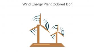 Wind Energy Plant Colored Icon In Powerpoint Pptx Png And Editable Eps Format