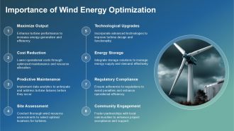 Wind Energy Revolution Strategies For Turbine Optimization PPT Demonstration ACP Appealing Images