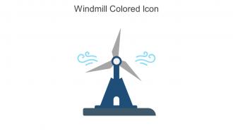 Windmill Colored Icon In Powerpoint Pptx Png And Editable Eps Format