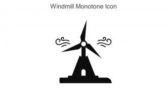 Windmill Monotone Icon In Powerpoint Pptx Png And Editable Eps Format