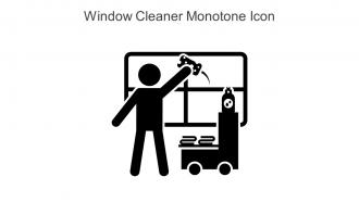 Window Cleaner Monotone Icon In Powerpoint Pptx Png And Editable Eps Format