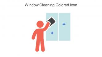 Window Cleaning Colored Icon In Powerpoint Pptx Png And Editable Eps Format