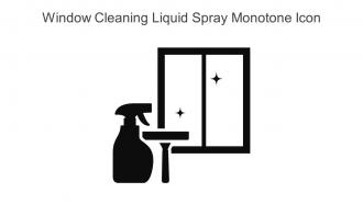 Window Cleaning Liquid Spray Monotone Icon In Powerpoint Pptx Png And Editable Eps Format