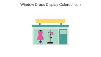 Window Dress Display Colored Icon In Powerpoint Pptx Png And Editable Eps Format