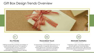 Window Gift Boxes Showcasing Beautiful Gift Items PPT Template AT Captivating Multipurpose
