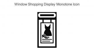 Window Shopping Display Monotone Icon In Powerpoint Pptx Png And Editable Eps Format