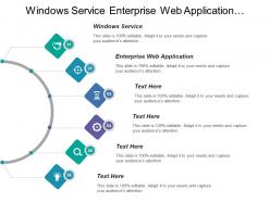 Windows service enterprise web application enterprise dashboard microsoft technologies