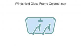 Windshield Glass Frame Colored Icon In Powerpoint Pptx Png And Editable Eps Format