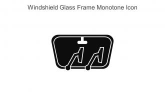 Windshield Glass Frame Monotone Icon In Powerpoint Pptx Png And Editable Eps Format