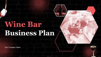 Wine Bar Business Plan Powerpoint Presentation Slides