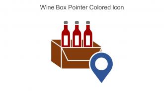 Wine Box Pointer Colored Icon In Powerpoint Pptx Png And Editable Eps Format