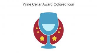 Wine Cellar Award Colored Icon In Powerpoint Pptx Png And Editable Eps Format