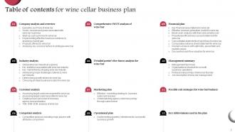 Wine Cellar Business Plan Powerpoint Presentation Slides Attractive Compatible