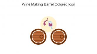 Wine Making Barrel Colored Icon In Powerpoint Pptx Png And Editable Eps Format