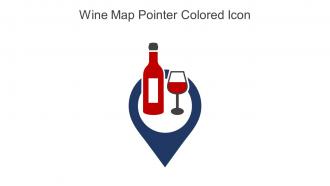 Wine Map Pointer Colored Icon In Powerpoint Pptx Png And Editable Eps Format