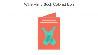 Wine Menu Book Colored Icon In Powerpoint Pptx Png And Editable Eps Format