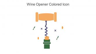 Wine Opener Colored Icon In Powerpoint Pptx Png And Editable Eps Format