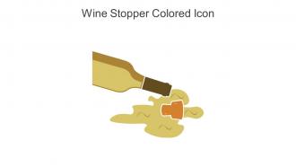 Wine Stopper Colored Icon In Powerpoint Pptx Png And Editable Eps Format