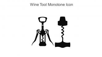 Wine Tool Monotone Icon In Powerpoint Pptx Png And Editable Eps Format