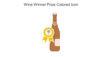 Wine Winner Prize Colored Icon In Powerpoint Pptx Png And Editable Eps Format