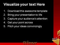 Winner01 competition powerpoint templates and powerpoint backgrounds 0711