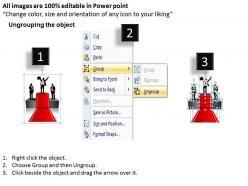 23483213 style variety 3 podium 1 piece powerpoint presentation diagram infographic slide