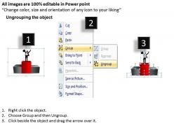 25887875 style variety 3 podium 1 piece powerpoint presentation diagram infographic slide