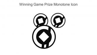 Winning Game Prize Monotone Icon In Powerpoint Pptx Png And Editable Eps Format