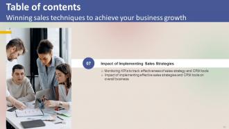 Winning Sales Techniques To Achieve Your Business Growth MKT CD V Editable Impactful