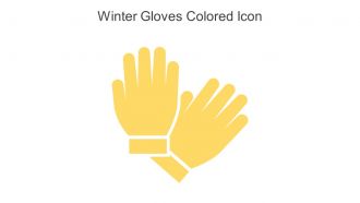 Winter Gloves Colored Icon In Powerpoint Pptx Png And Editable Eps Format