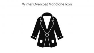 Winter Overcoat Monotone Icon In Powerpoint Pptx Png And Editable Eps Format