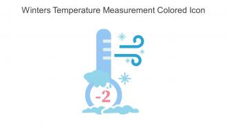 Winters Temperature Measurement Colored Icon In Powerpoint Pptx Png And Editable Eps Format