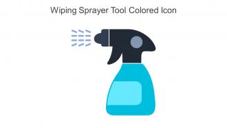 Wiping Sprayer Tool Colored Icon In Powerpoint Pptx Png And Editable Eps Format