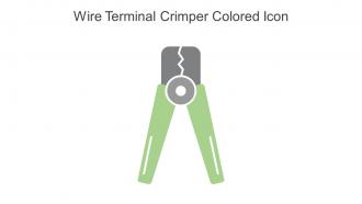Wire Terminal Crimper Colored Icon In Powerpoint Pptx Png And Editable Eps Format