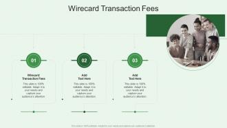 Wirecard Transaction Fees In Powerpoint And Google Slides Cpb